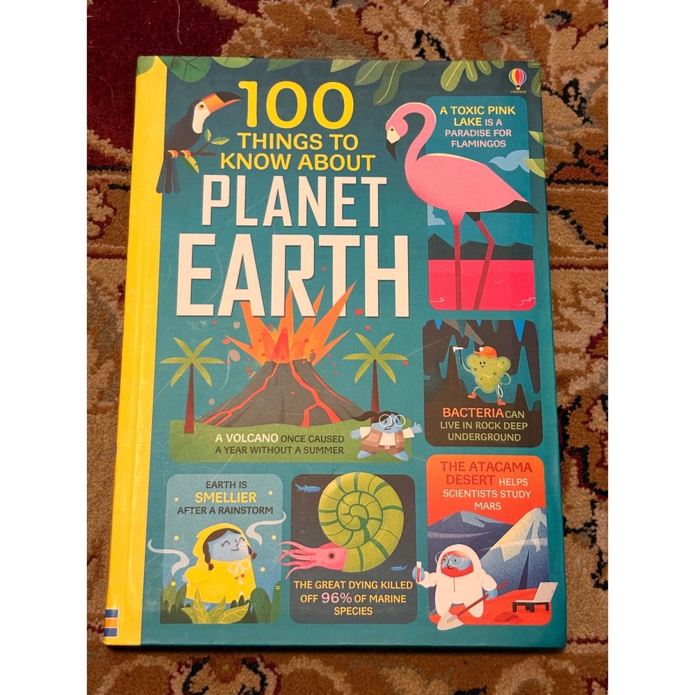 100 Things to Know About Planet Earth Kids Educational Book Facts Science